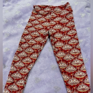 Lularoe kids s/m (2-6) alien leggings‎